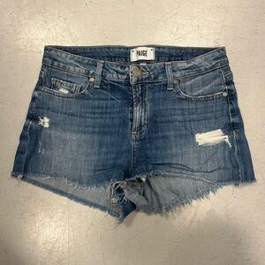 PAIGE Daryn Distressed Short